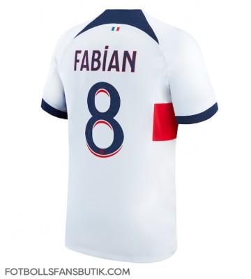 Paris Saint-Germain Fabian Ruiz #8 Replika Bortatröja 2023-24 Kortärmad